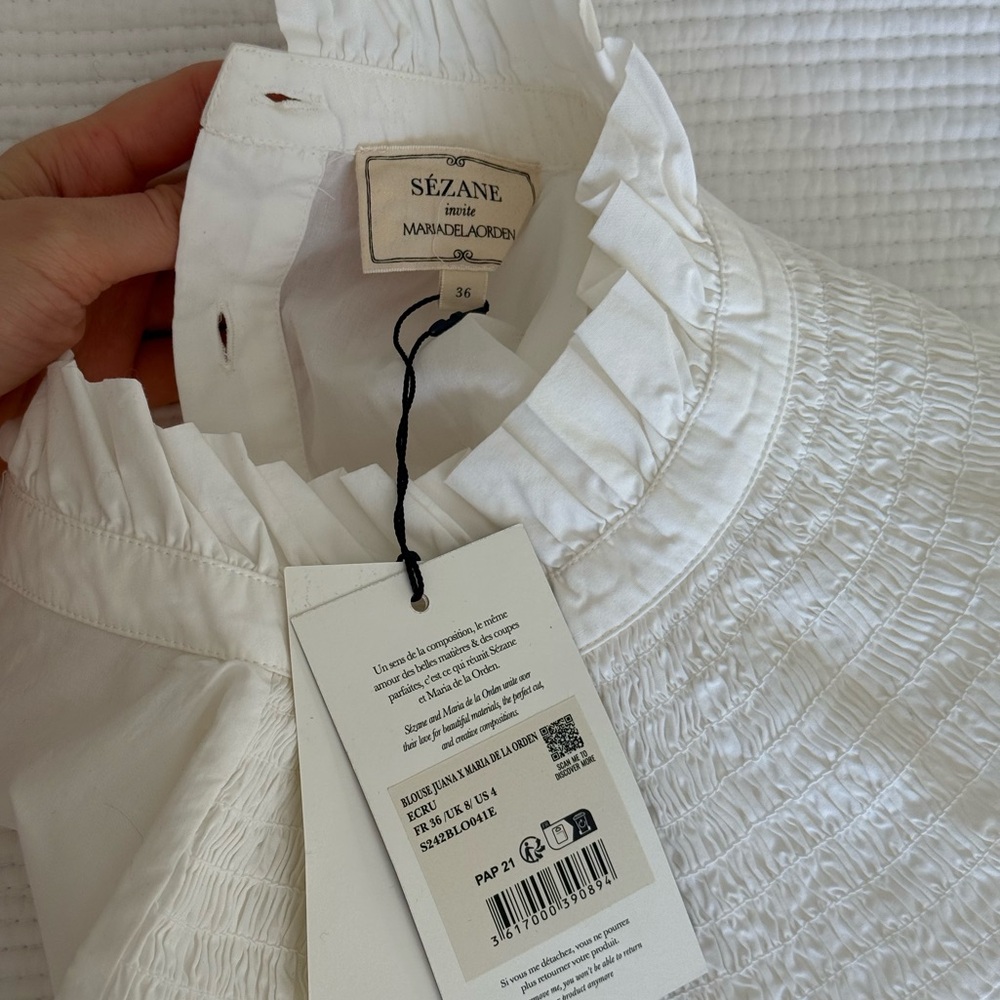 Sezane Blouse - Picture 3 of 6